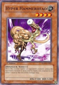 Image for Hyper Hammerhead (SD09-EN007) (Structure Deck: Dinosaur's Rage) - YuGiOh