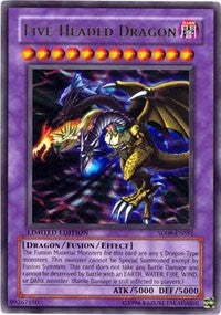 Image for Five-Headed Dragon (SD09-ENSS1) (Structure Deck: Dinosaur's Rage) - YuGiOh