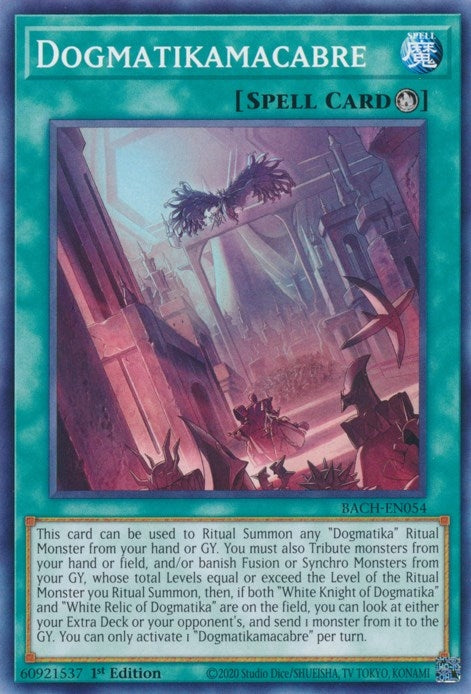 Image for Dogmatikamacabre (BACH-EN054) (Battle of Chaos) - YuGiOh