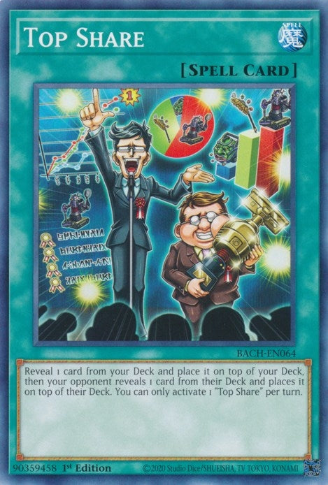 Image for Top Share (BACH-EN064) (Battle of Chaos) - YuGiOh