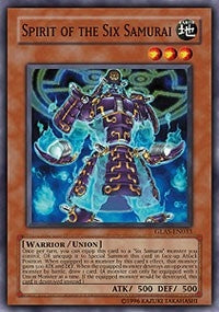 Image for Spirit of the Six Samurai (GLAS-EN033) (Gladiator's Assault) - YuGiOh