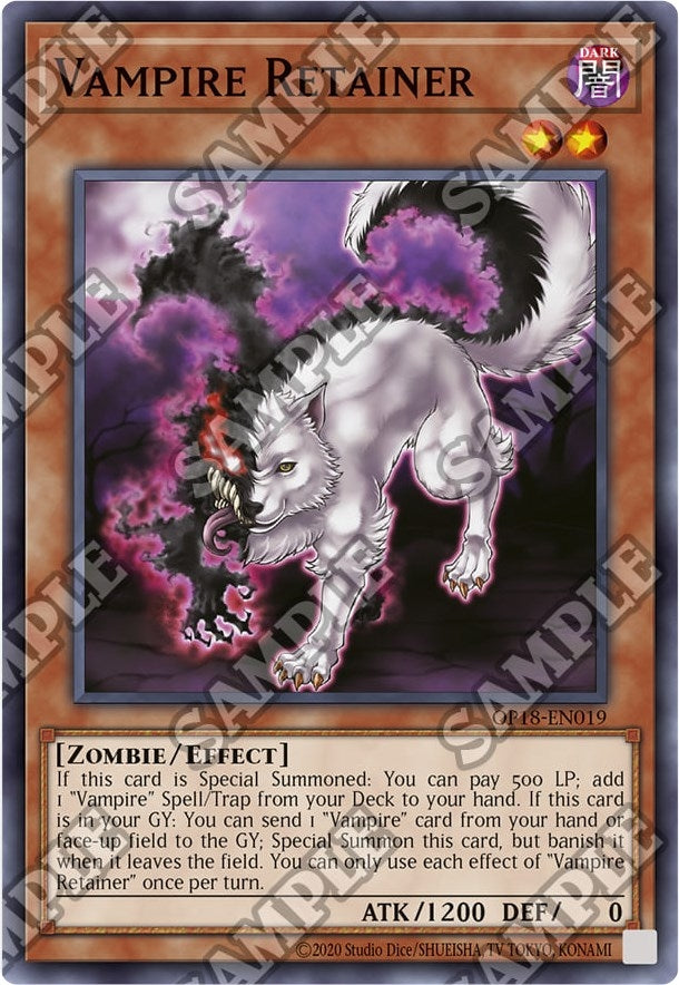 Image for Vampire Retainer (OP18-EN019) (OTS Tournament Pack 18) - YuGiOh