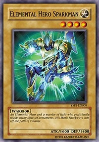 Image for Elemental HERO Sparkman (YSDJ-EN008) (Starter Deck: Jaden Yuki) - YuGiOh