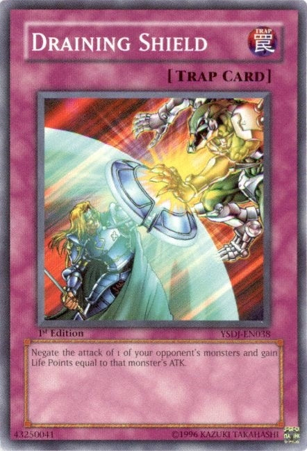Image for Draining Shield (YSDJ-EN038) (Starter Deck: Jaden Yuki) - YuGiOh