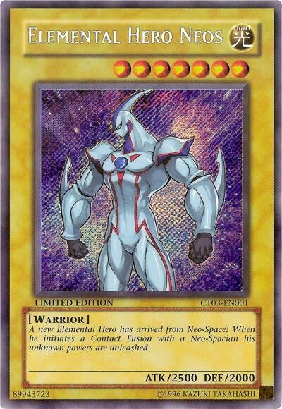 Image for Elemental HERO Neos (CT03-EN001) (2006 Collectors Tin) - YuGiOh