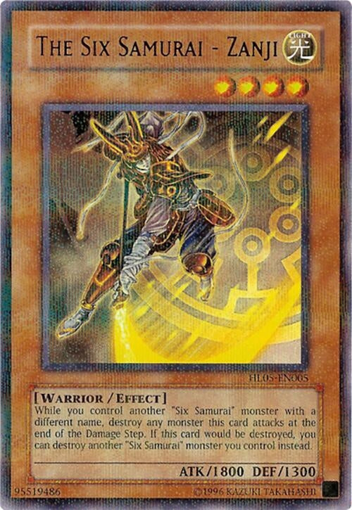 Image for The Six Samurai - Zanji (HL05-EN005) (Hobby League 5) - YuGiOh