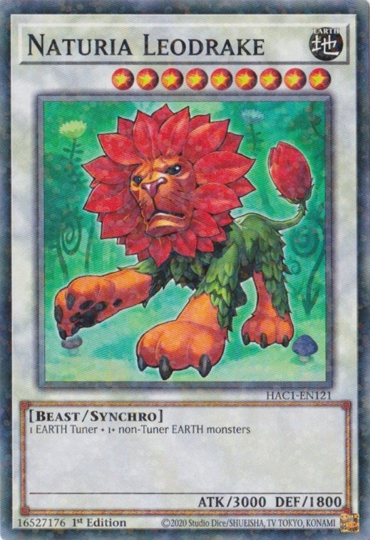 Image for Naturia Leodrake (Duel Terminal) (HAC1-EN121) (Hidden Arsenal: Chapter 1) - YuGiOh