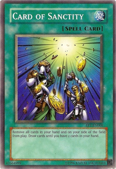 Image for Card of Sanctity (Kids WB Duel of Destiny Promo) (EP1-EN000) (Yu-Gi-Oh! Movie Exclusive Pack) - YuGiOh