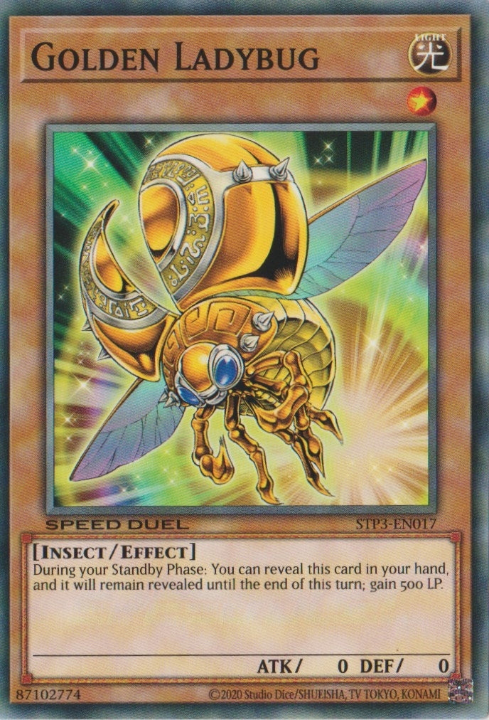 Image for Golden Ladybug (STP3-EN017) (Speed Duel: Tournament Pack 3) - YuGiOh