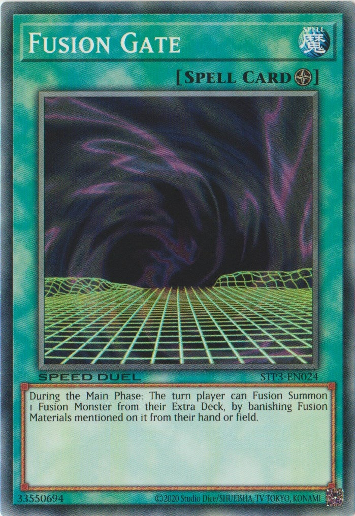 Image for Fusion Gate (STP3-EN024) (Speed Duel: Tournament Pack 3) - YuGiOh