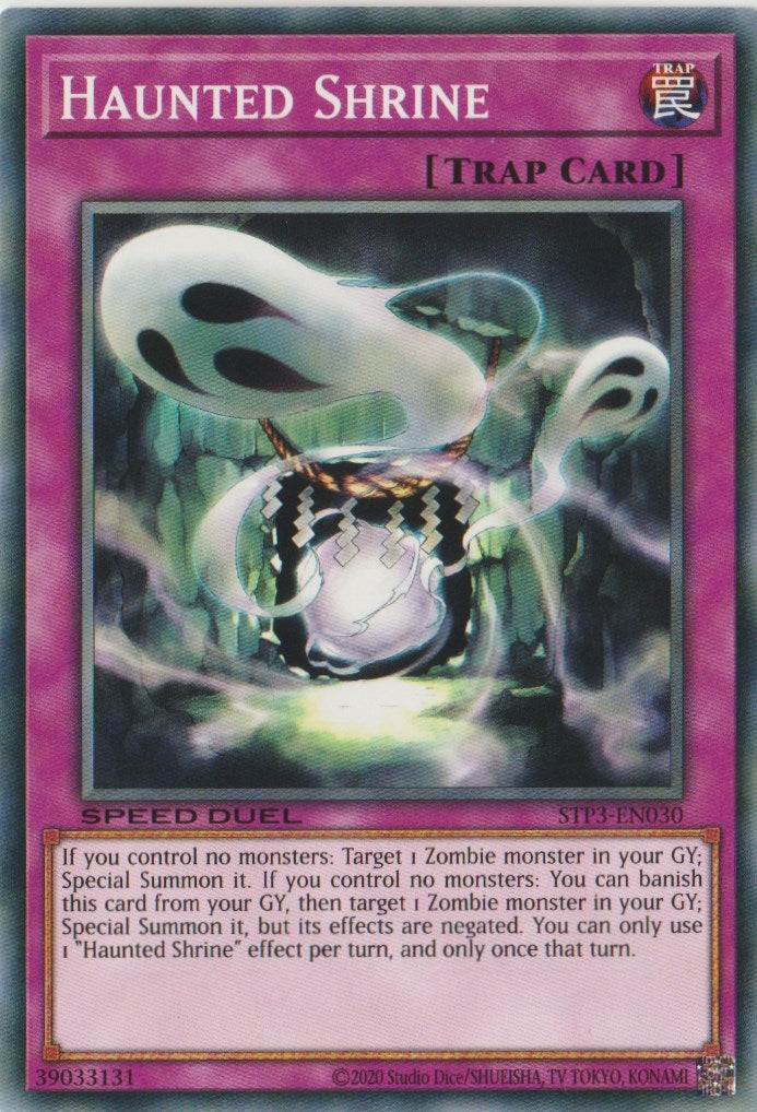 Image for Haunted Shrine (STP3-EN030) (Speed Duel: Tournament Pack 3) - YuGiOh