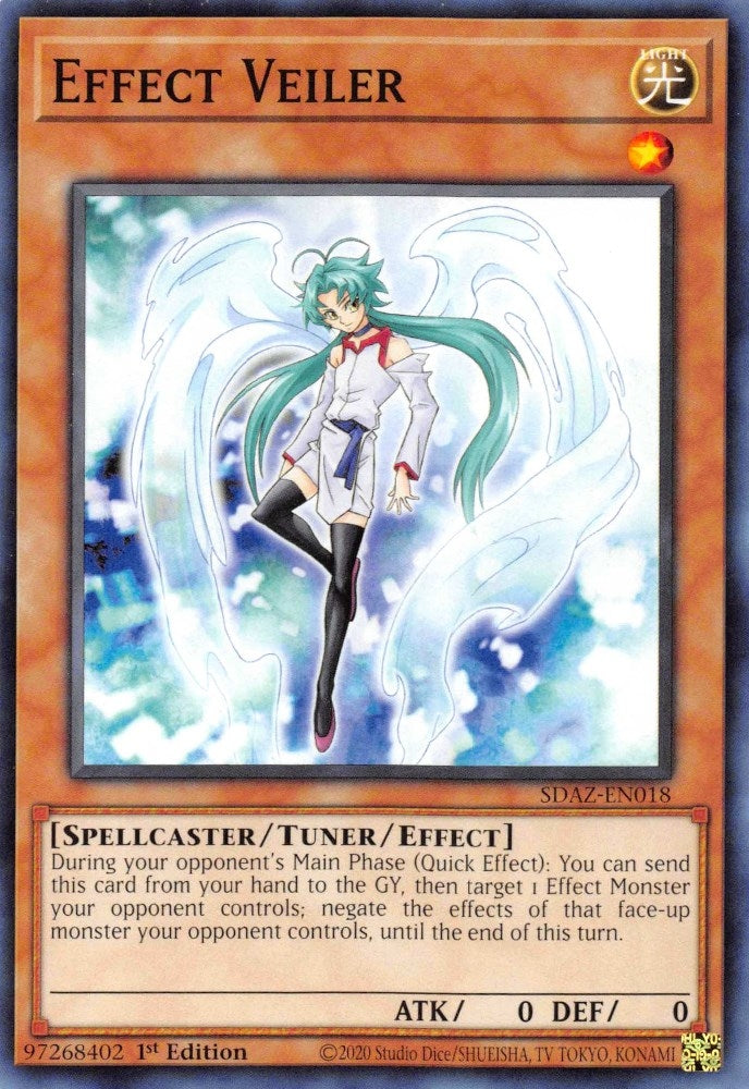 Image for Effect Veiler (SDAZ-EN018) (Structure Deck: Albaz Strike) - YuGiOh