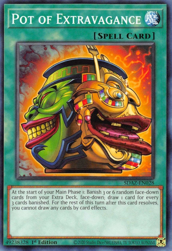 Image for Pot of Extravagance (SDAZ-EN028) (Structure Deck: Albaz Strike) - YuGiOh