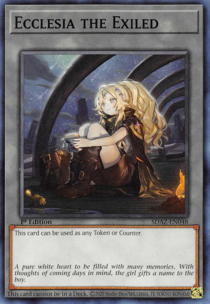 Image for Ecclesia the Exiled (SDAZ-EN048) (Structure Deck: Albaz Strike) - YuGiOh