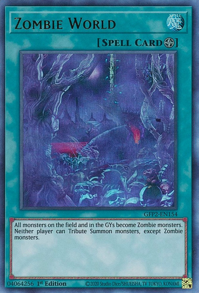 Image for Zombie World (GFP2-EN154) (Ghosts From the Past: The 2nd Haunting) - YuGiOh