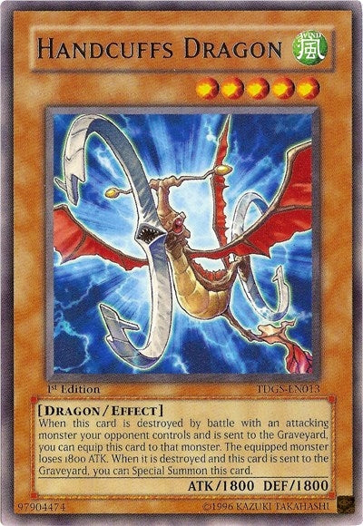 Image for Handcuffs Dragon (TDGS-EN013) (The Duelist Genesis) - YuGiOh