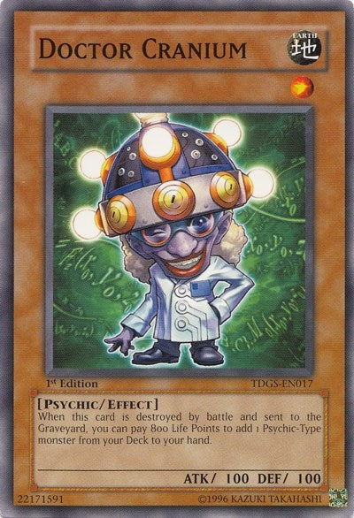 Image for Doctor Cranium (TDGS-EN017) (The Duelist Genesis) - YuGiOh