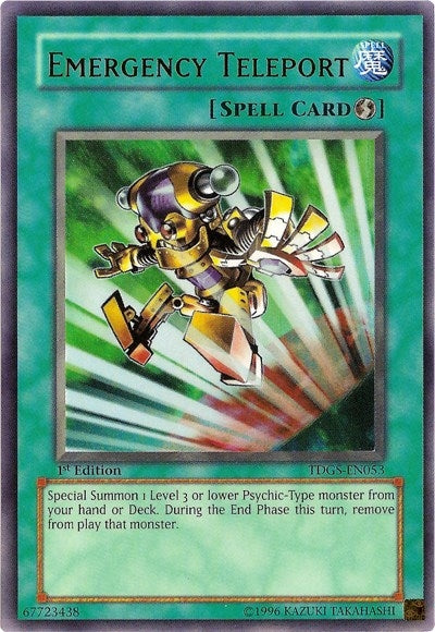 Image for Emergency Teleport (TDGS-EN053) (The Duelist Genesis) - YuGiOh