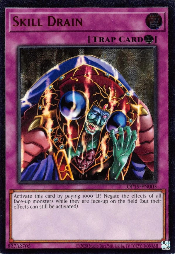 Image for Skill Drain (UTR) (OP19-EN003) (OTS Tournament Pack 19) - YuGiOh