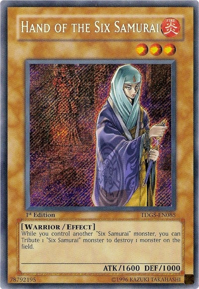 Image for Hand of the Six Samurai (TDGS-EN085) (The Duelist Genesis) - YuGiOh