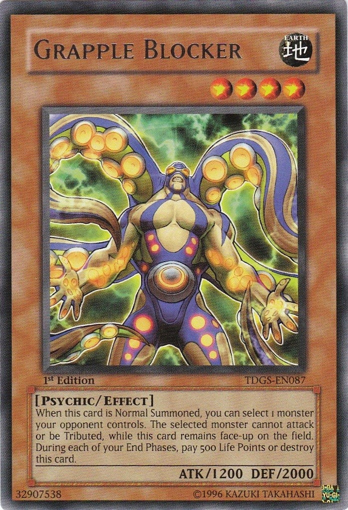 Image for Grapple Blocker (TDGS-EN087) (The Duelist Genesis) - YuGiOh