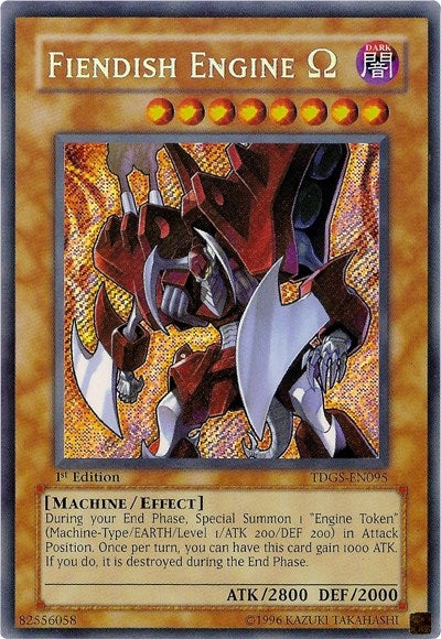 Image for Fiendish Engine Omega (TDGS-EN095) (The Duelist Genesis) - YuGiOh