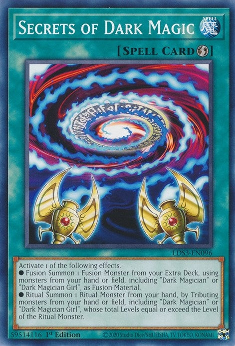 Image for Secrets of Dark Magic (LDS3-EN096) (Legendary Duelists: Season 3) - YuGiOh