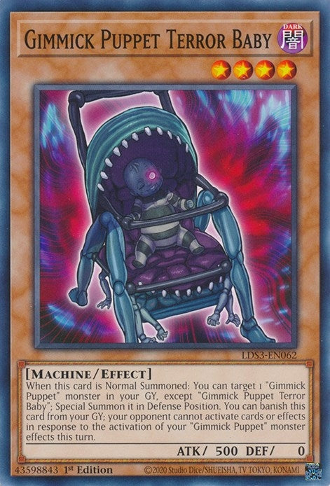 Image for Gimmick Puppet Terror Baby (LDS3-EN062) (Legendary Duelists: Season 3) - YuGiOh