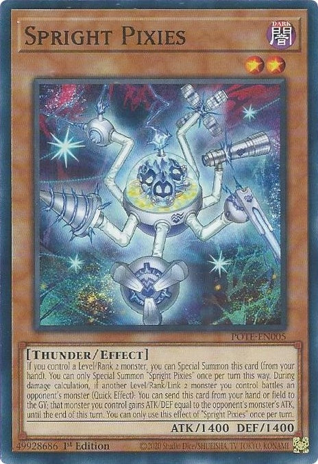 Image for Spright Pixies (POTE-EN005) (Power of the Elements) - YuGiOh