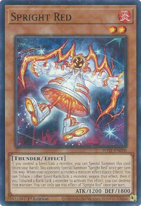 Image for Spright Red (POTE-EN006) (Power of the Elements) - YuGiOh