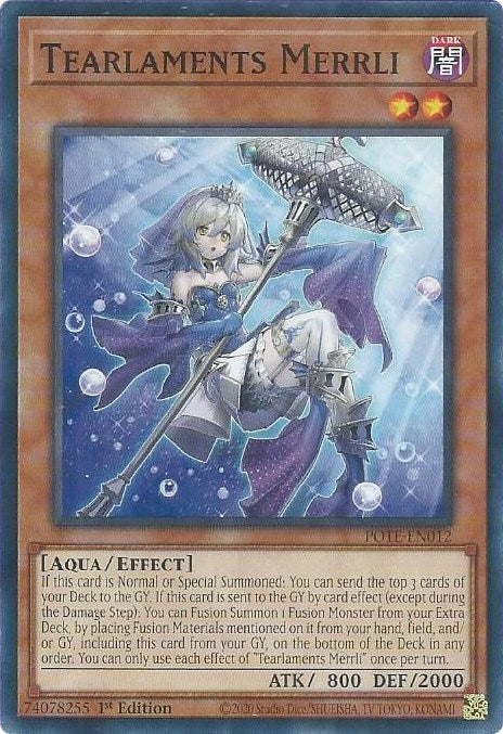 Image for Tearlaments Merrli (POTE-EN012) (Power of the Elements) - YuGiOh