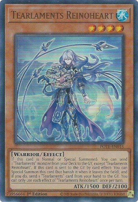 Image for Tearlaments Reinoheart (POTE-EN015) (Power of the Elements) - YuGiOh