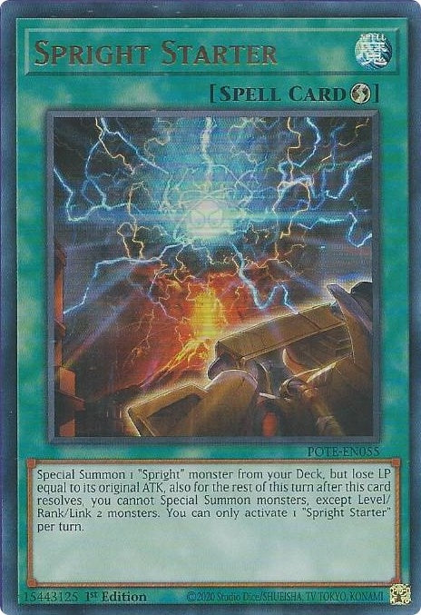 Image for Spright Starter (POTE-EN055) (Power of the Elements) - YuGiOh