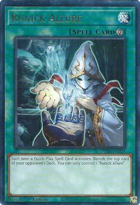 Image for Runick Allure (TAMA-EN028) (Tactical Masters) - YuGiOh