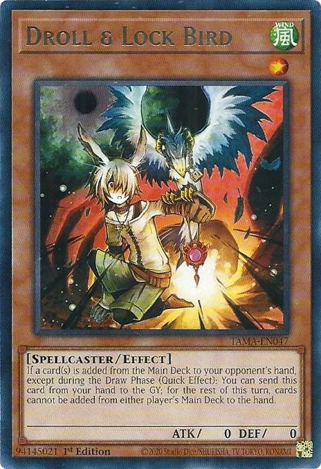Image for Droll & Lock Bird (TAMA-EN047) (Tactical Masters) - YuGiOh