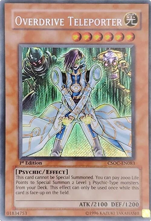 Image for Overdrive Teleporter (CSOC-EN083) (Crossroads of Chaos) - YuGiOh