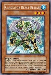 Image for Gladiator Beast Retiari (CSOC-EN086) (Crossroads of Chaos) - YuGiOh