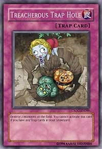 Image for Treacherous Trap Hole (CSOC-EN089) (Crossroads of Chaos) - YuGiOh