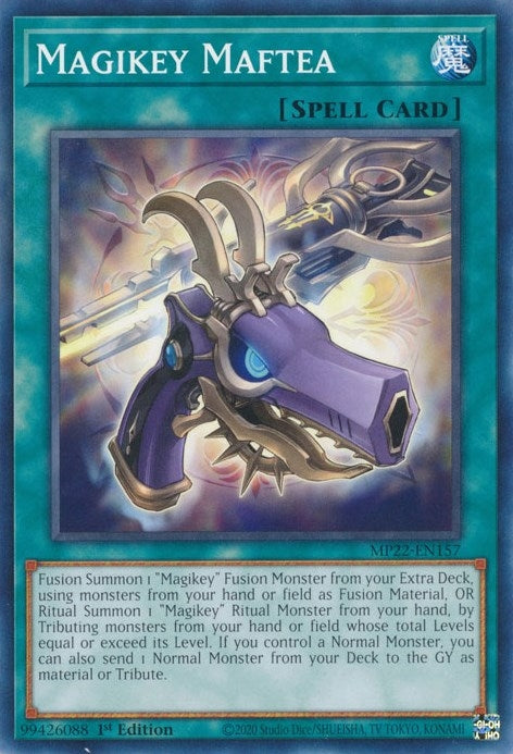 Image for Magikey Maftea (MP22-EN157) (2022 Tin of the Pharaoh's Gods) - YuGiOh
