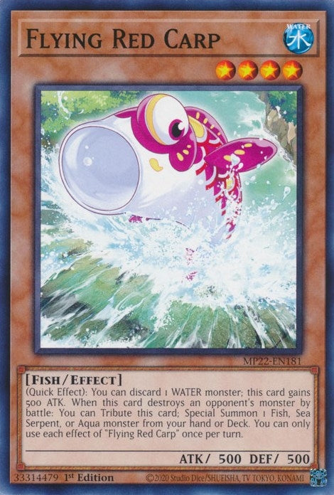 Image for Flying Red Carp (MP22-EN181) (2022 Tin of the Pharaoh's Gods) - YuGiOh