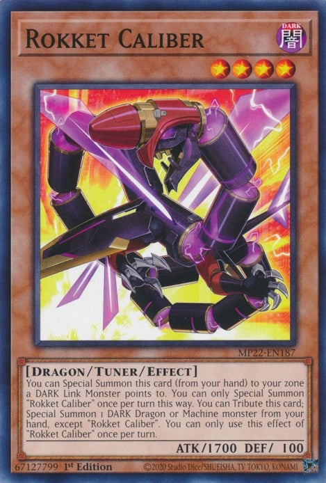 Image for Rokket Caliber (MP22-EN187) (2022 Tin of the Pharaoh's Gods) - YuGiOh