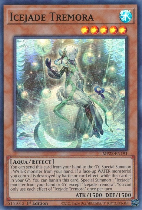 Image for Icejade Tremora (MP22-EN191) (2022 Tin of the Pharaoh's Gods) - YuGiOh