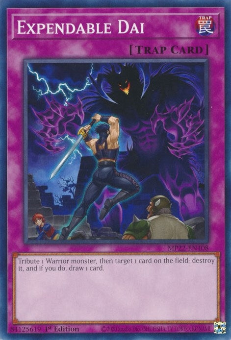 Image for Expendable Dai (MP22-EN108) (2022 Tin of the Pharaoh's Gods) - YuGiOh