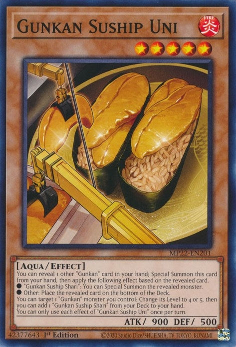 Image for Gunkan Suship Uni (MP22-EN201) (2022 Tin of the Pharaoh's Gods) - YuGiOh