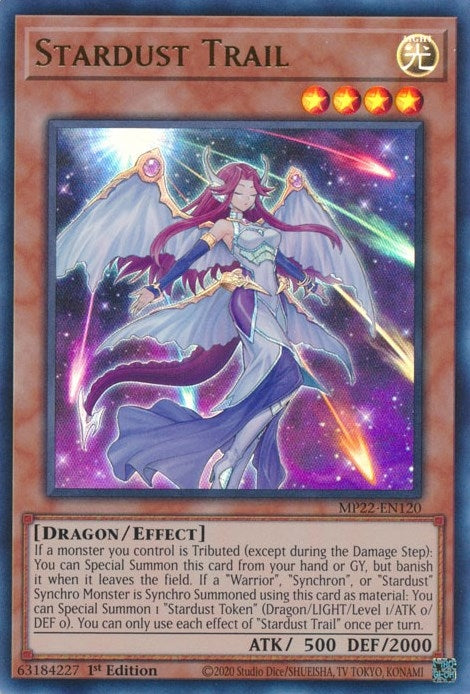 Image for Stardust Trail (MP22-EN120) (2022 Tin of the Pharaoh's Gods) - YuGiOh