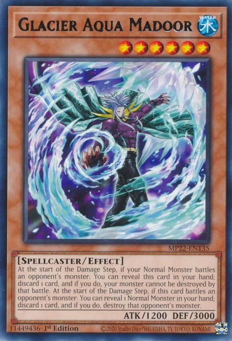 Image for Glacier Aqua Madoor (MP22-EN135) (2022 Tin of the Pharaoh's Gods) - YuGiOh