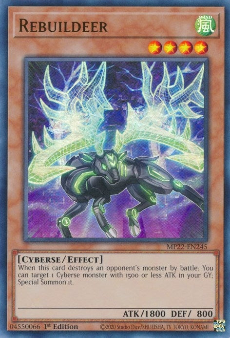 Image for Rebuildeer (MP22-EN245) (2022 Tin of the Pharaoh's Gods) - YuGiOh