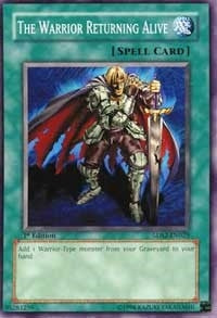 Image for The Warrior Returning Alive (5DS2-EN025) (5D's Starter Deck 2009) - YuGiOh