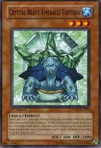 Image for Crystal Beast Emerald Tortoise (DP07-EN003) (Duelist Pack 7: Jesse Anderson) - YuGiOh