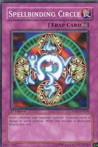 Image for Spellbinding Circle (5DS1-EN034) (5D's 2008 Starter Deck) - YuGiOh